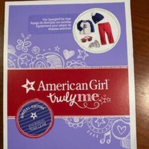 American Girl Doll Outfit Star Spangled Fan Gear